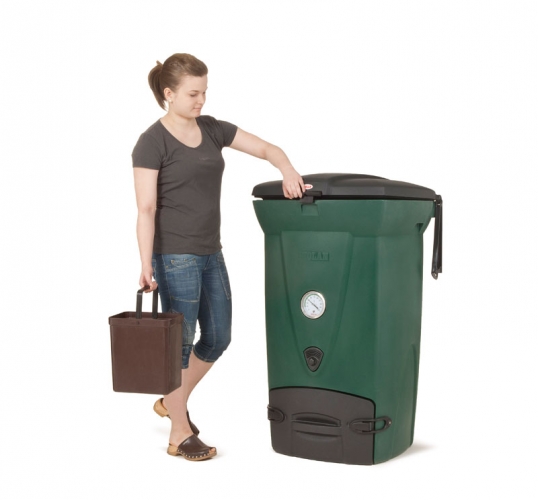 Biolan Schnellkompostierer 220eco - Ganzjähriger Komposter Mit Thermometer